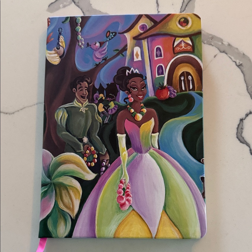 Disney Princess Tiana Illustrated Journal - Multicolor